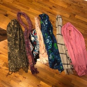 Assortment Of 6 Scarves
